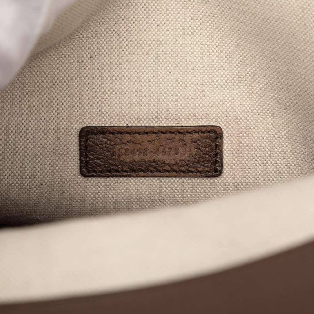 Gucci GG Supreme Web Tiger Satchel - 5