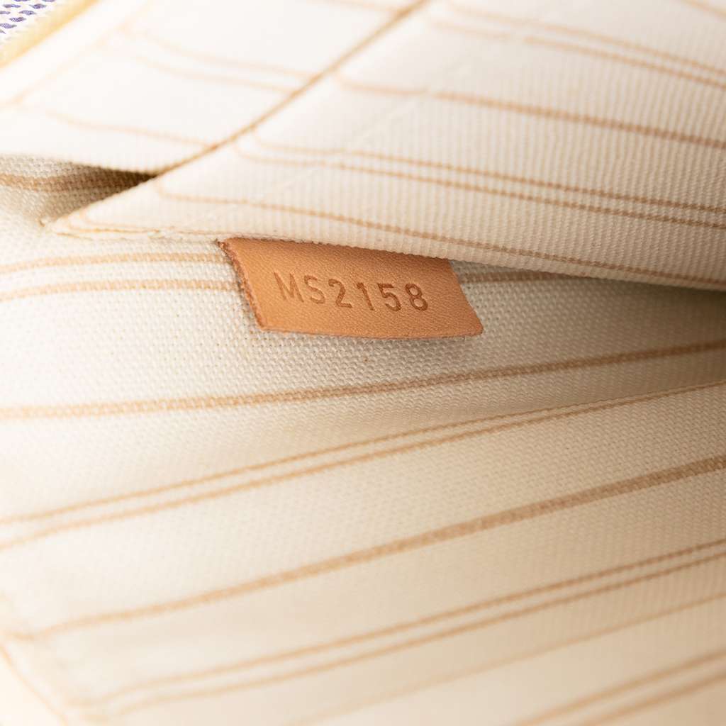 Louis Vuitton Damier Azur Neverfull MM Pouch - 5