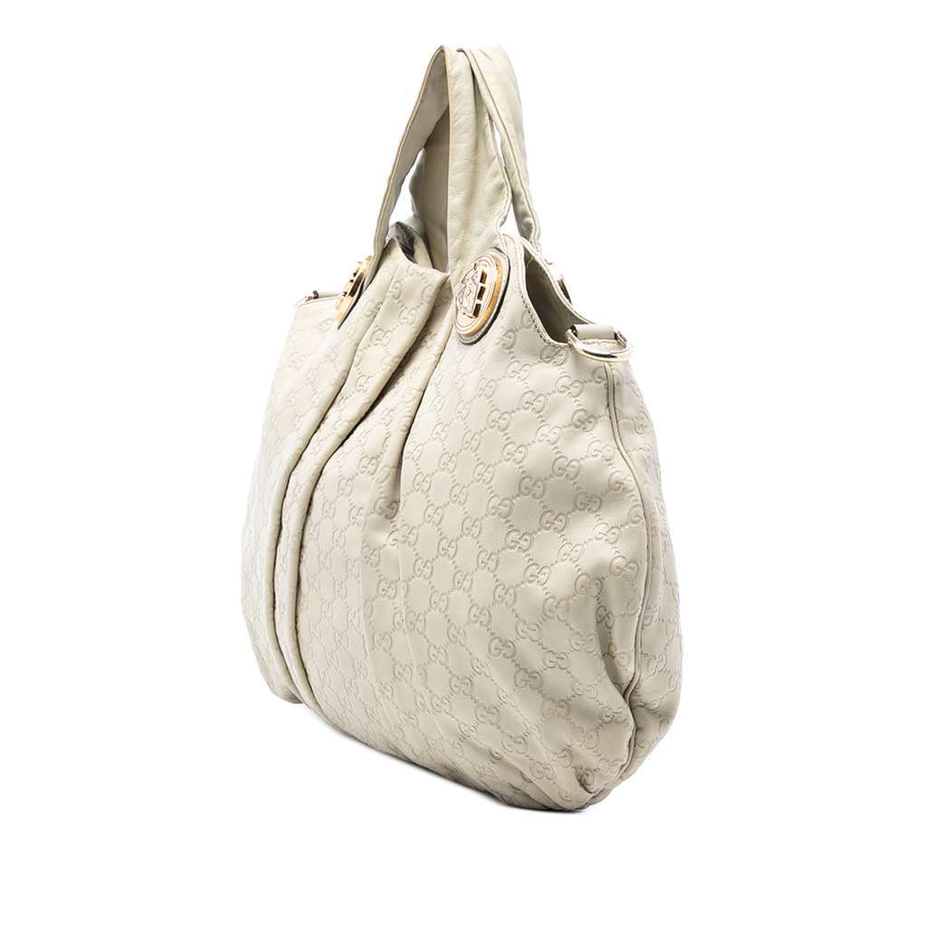 Gucci Large Guccissima Hysteria Satchel - 2