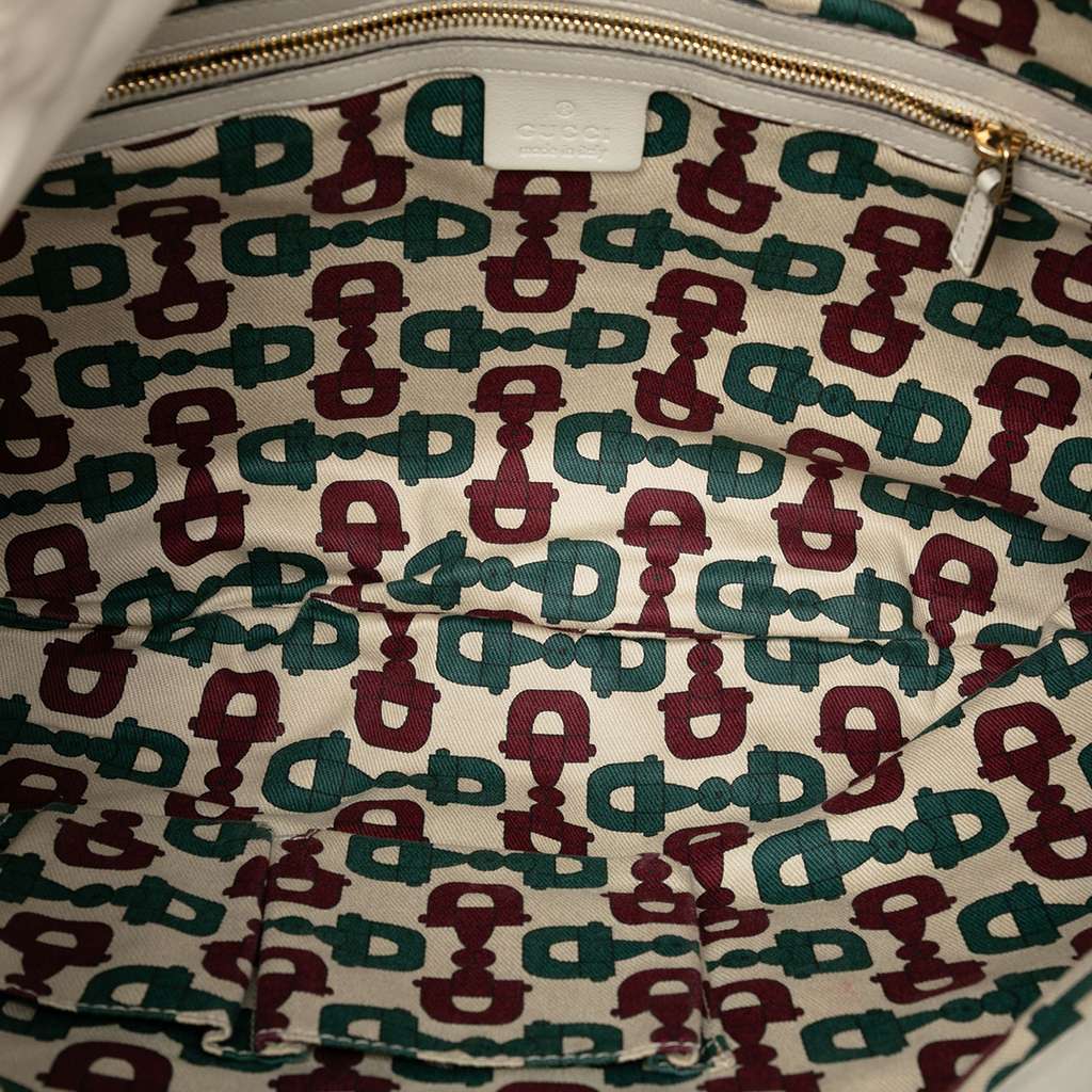 Gucci Large Guccissima Hysteria Satchel - 4