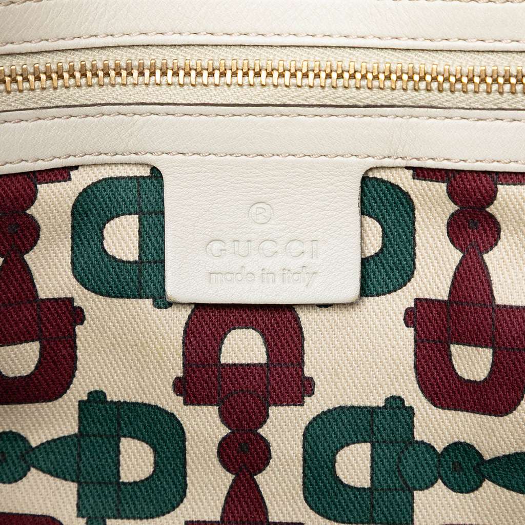 Gucci Large Guccissima Hysteria Satchel - 5