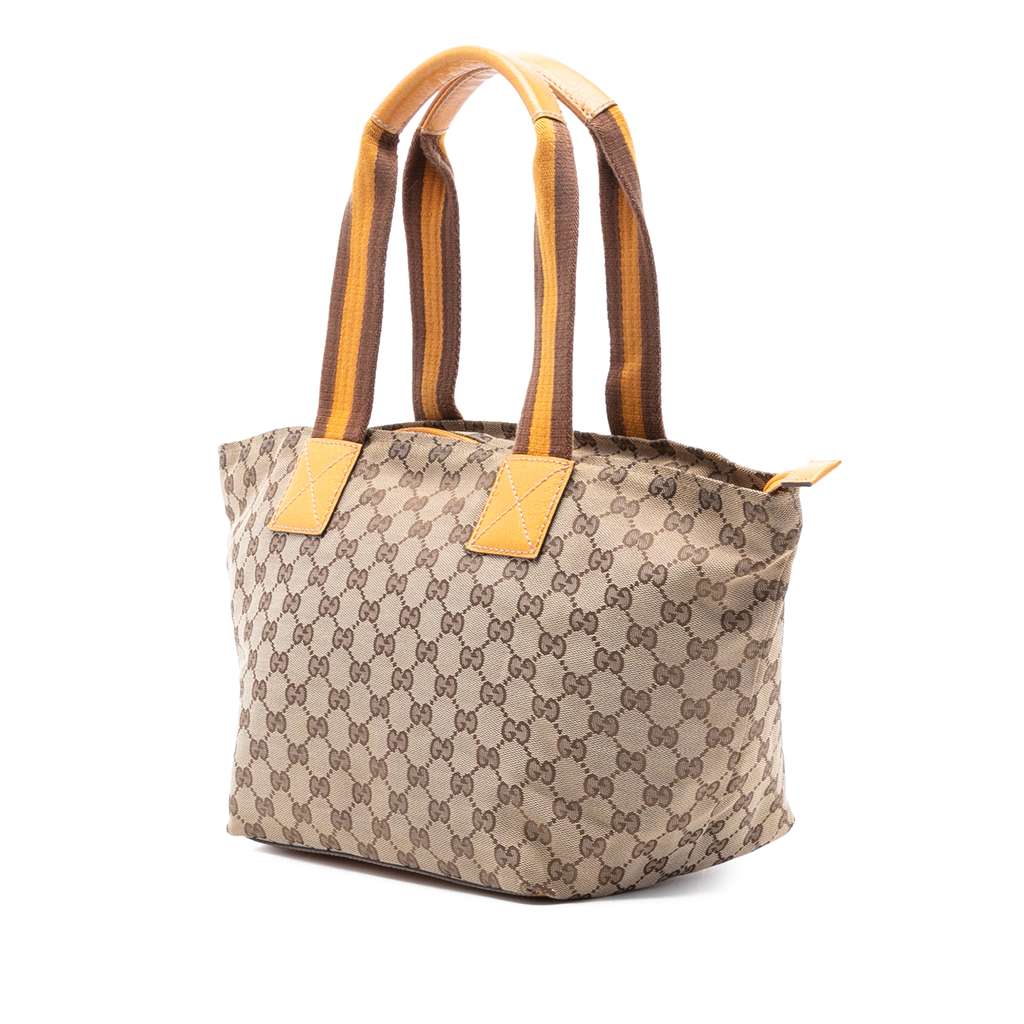 Gucci GG Canvas Web Tote - 2