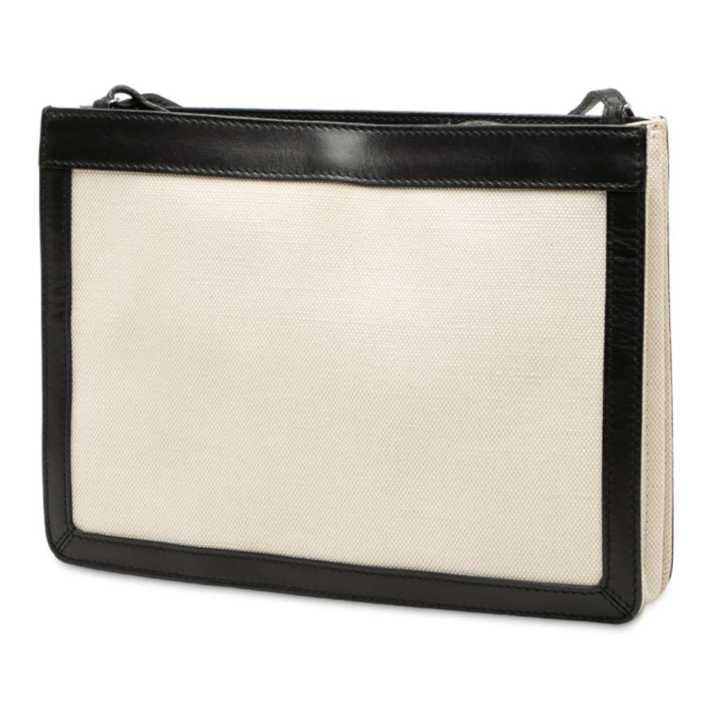 Balenciaga Canvas Navy Pochette Crossbody - 2