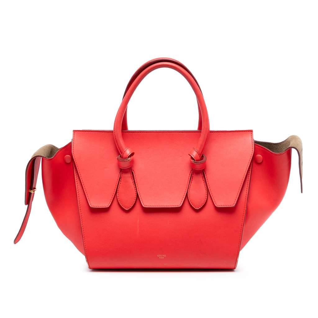 Celine Small Grained Calfskin Tie Knot Handbag