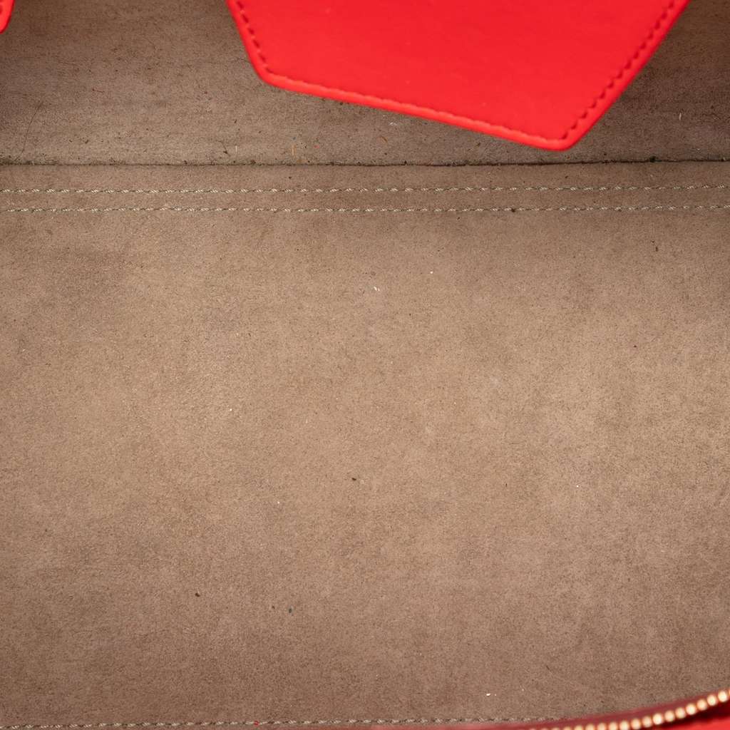 Celine Small Grained Calfskin Tie Knot Handbag - 4