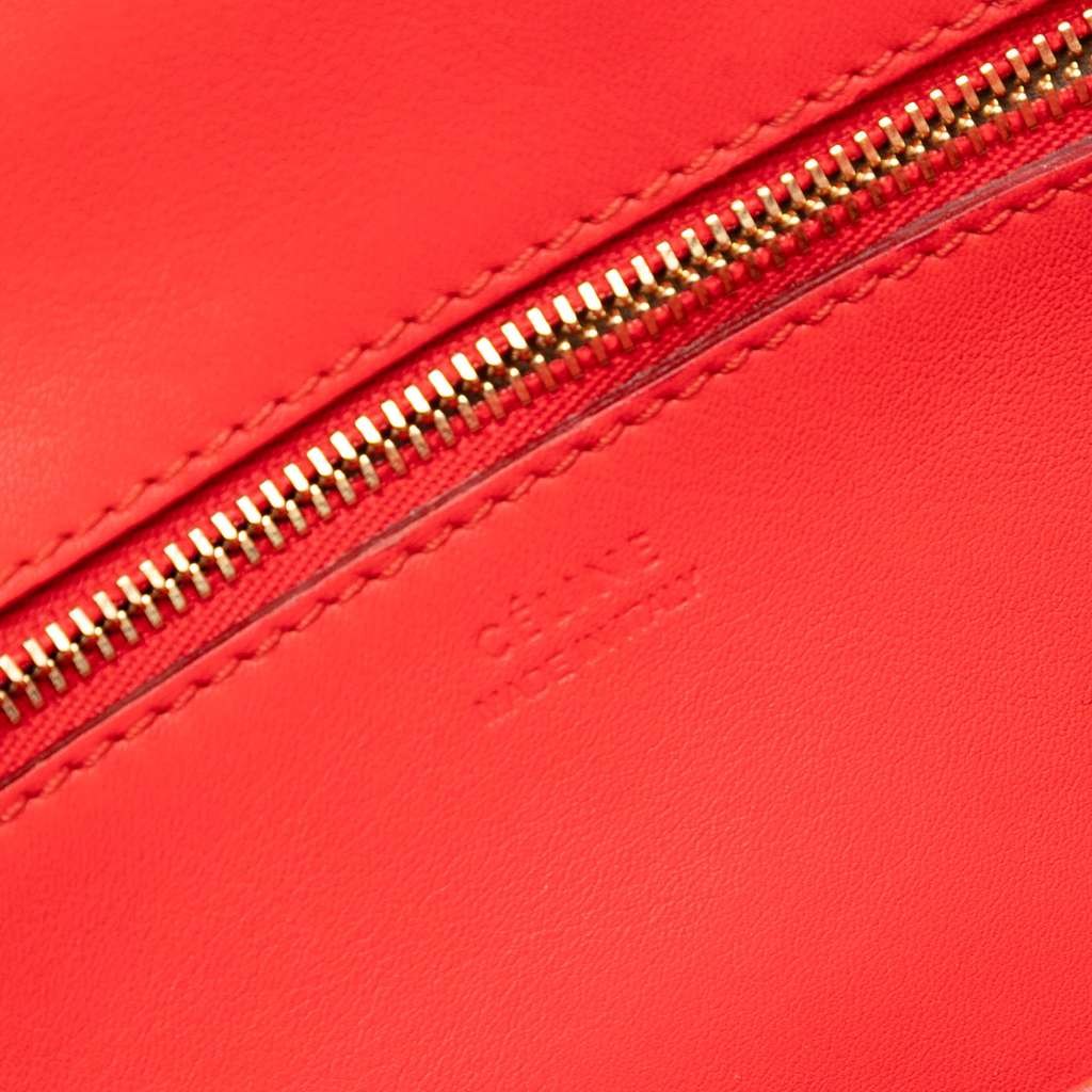 Celine Small Grained Calfskin Tie Knot Handbag - 5