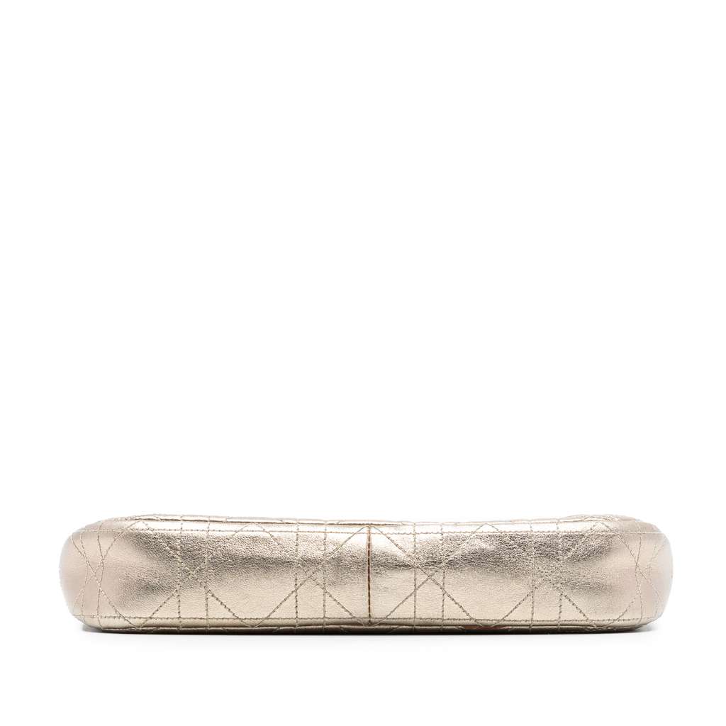 Dior Metallic Lambskin Cannage Miss Dior Promenade Crossbody - 3