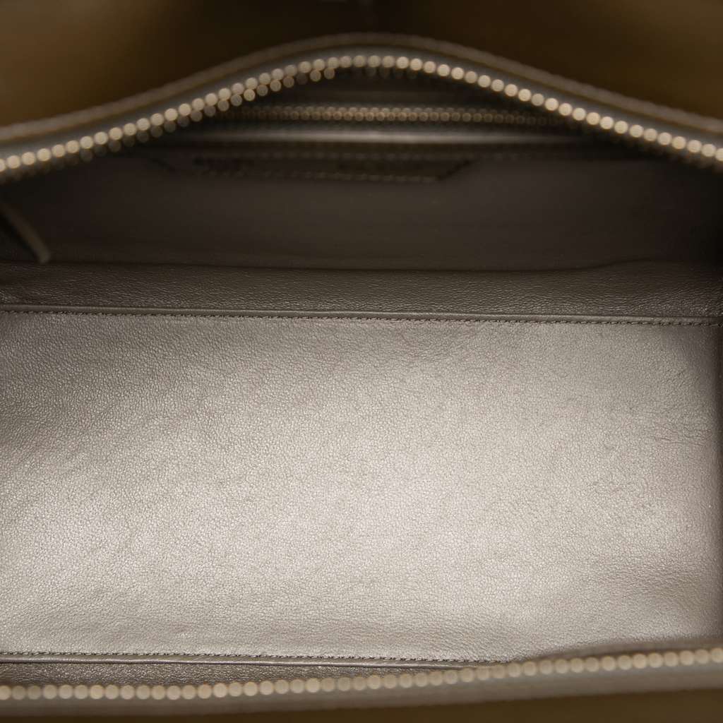 Celine Micro Tricolor Leather Luggage Tote - 4