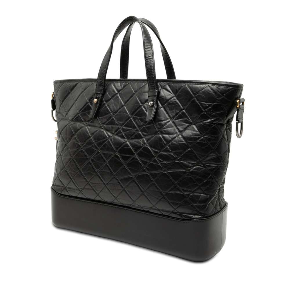 Chanel Large Aged Calfskin Gabrielle Shopping Tote - 2