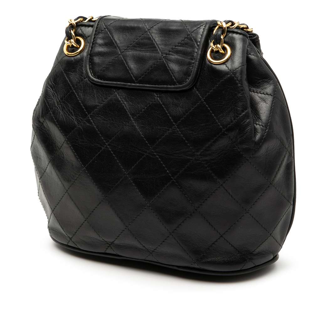 Chanel Quilted Lambskin Tassel Flap Crossbody - 2