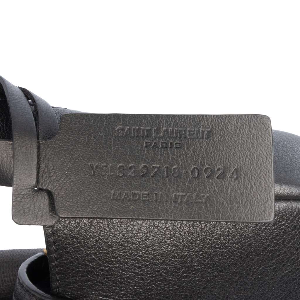 Saint Laurent Micro Grained Calfskin Supple Le 5 a 7 Handbag - 5