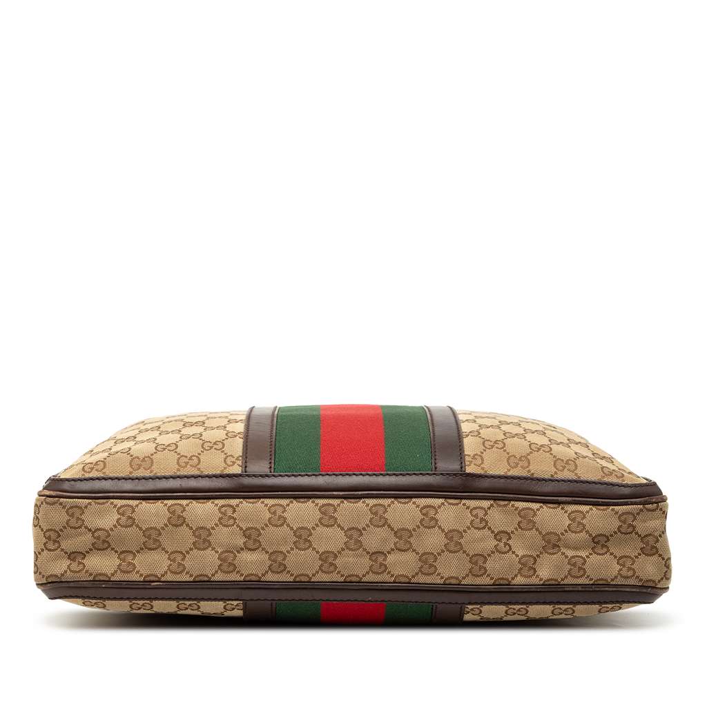 Gucci GG Canvas Web Briefcase - 3