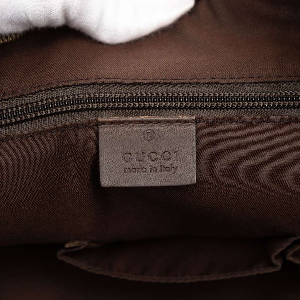 Gucci GG Canvas Web Briefcase - 5