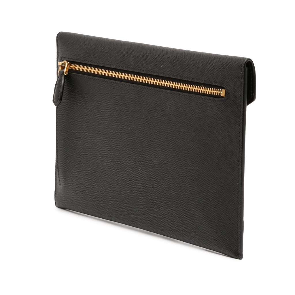 Prada Saffiano Envelope Clutch - 2