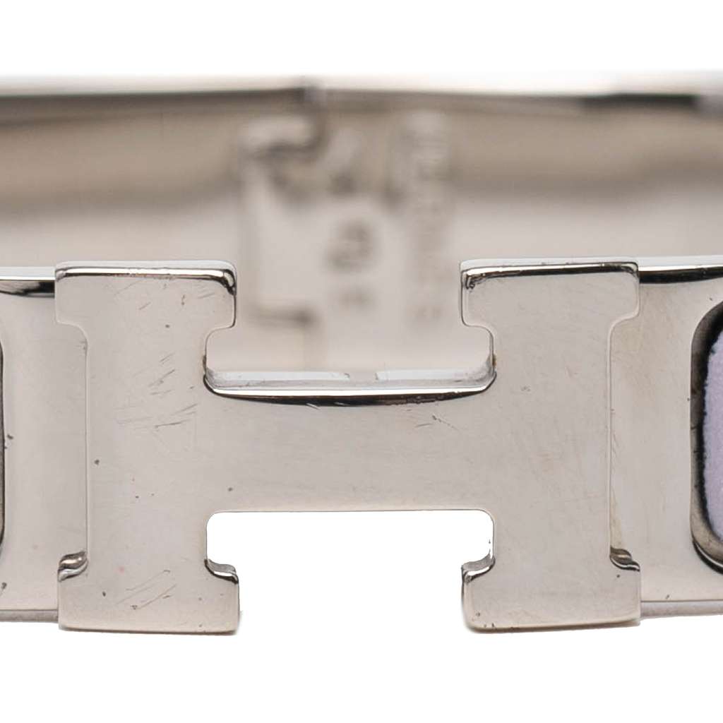 Hermès Enamel Clic H Bracelet GM - 5