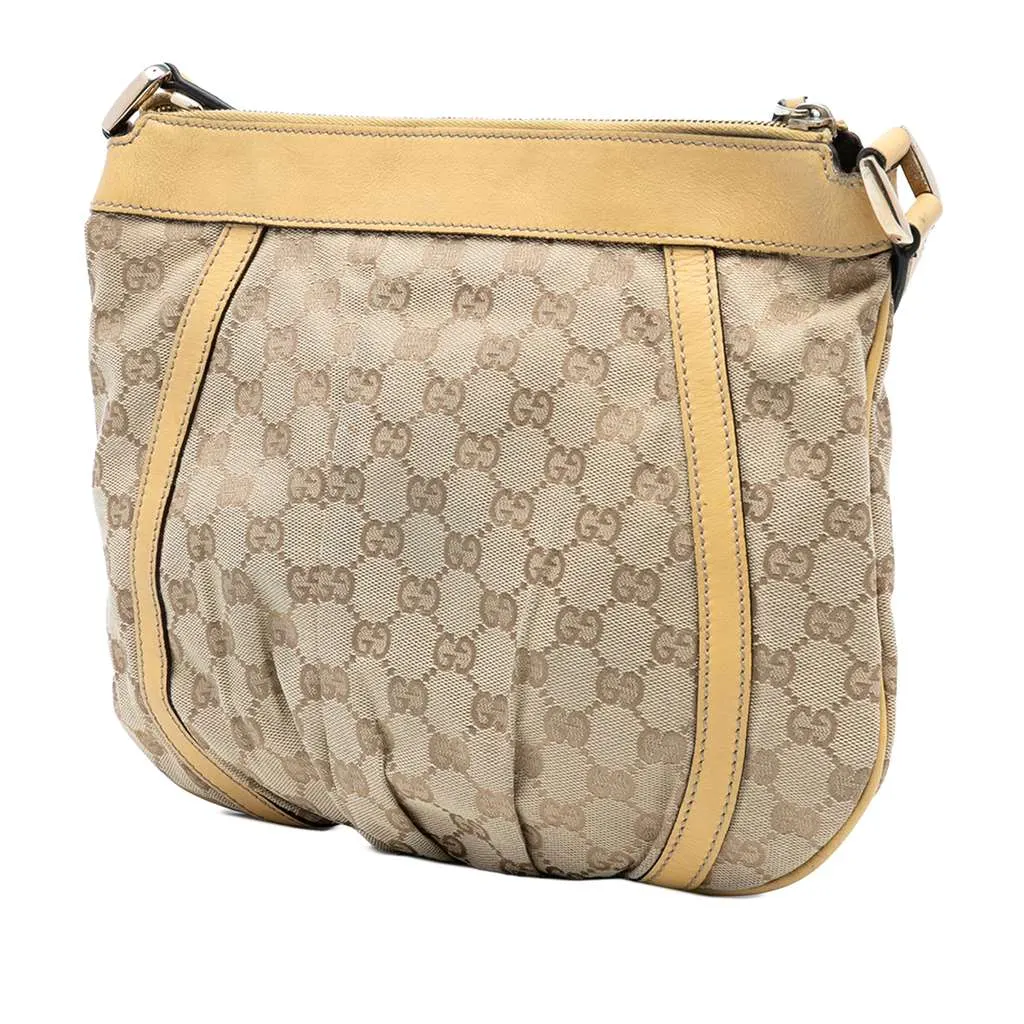 Gucci GG Canvas Abbey D Ring Crossbody Brown Canvas Very good - Back View