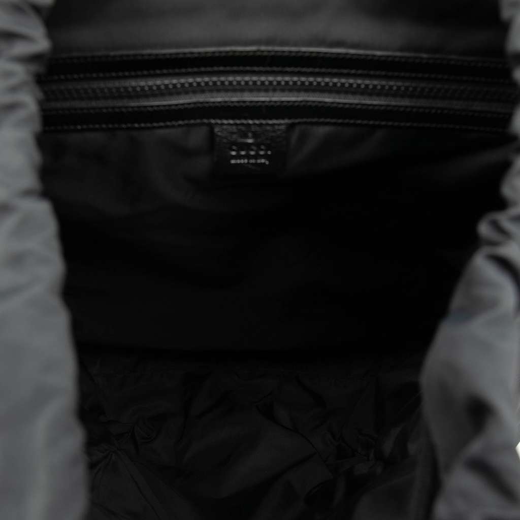 Gucci Techno Canvas Animalier Web Backpack - 4