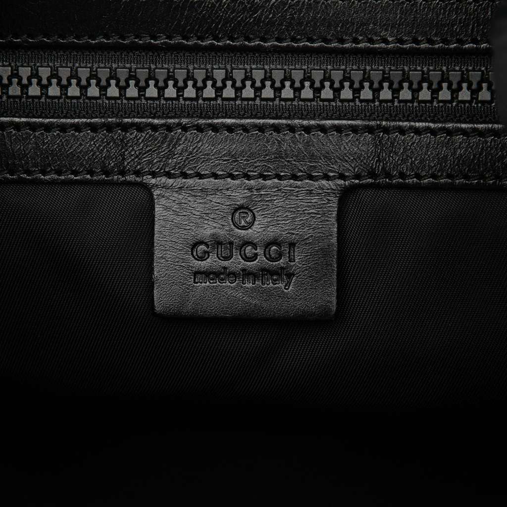 Gucci Techno Canvas Animalier Web Backpack - 5