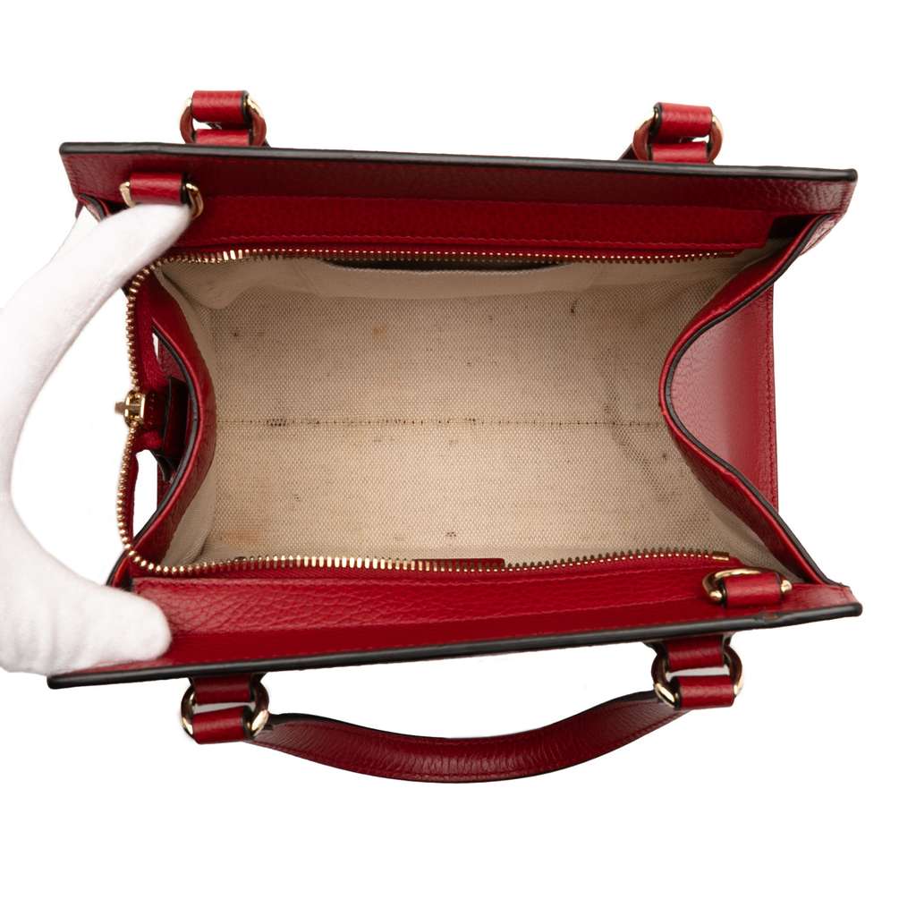 Gucci Medium Dollar Calf Soho Top Handle Convertible Tote - 4