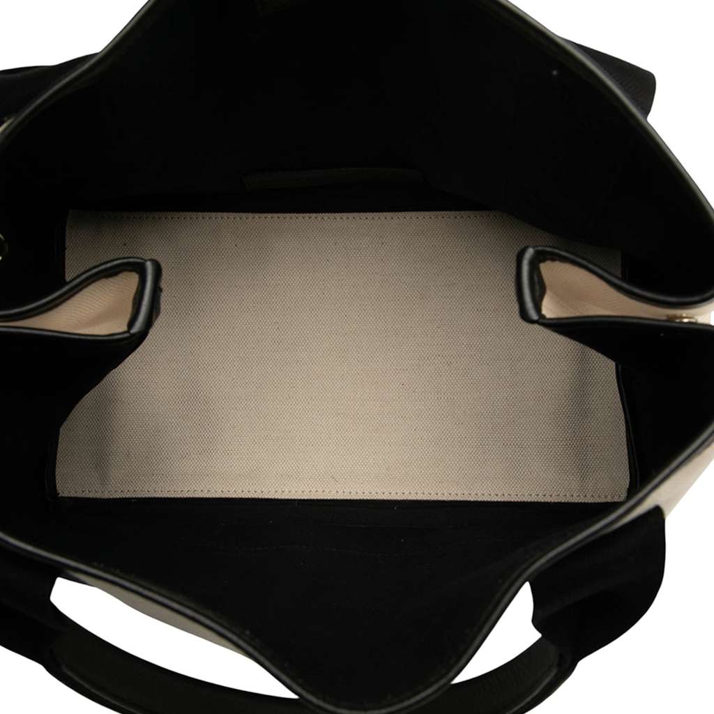 Balenciaga Canvas Navy Cabas Tote S - 4