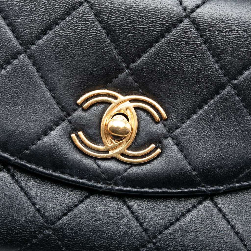 Chanel Small Quilted Lambskin Trendy Spirit Top Handle Bag - 5