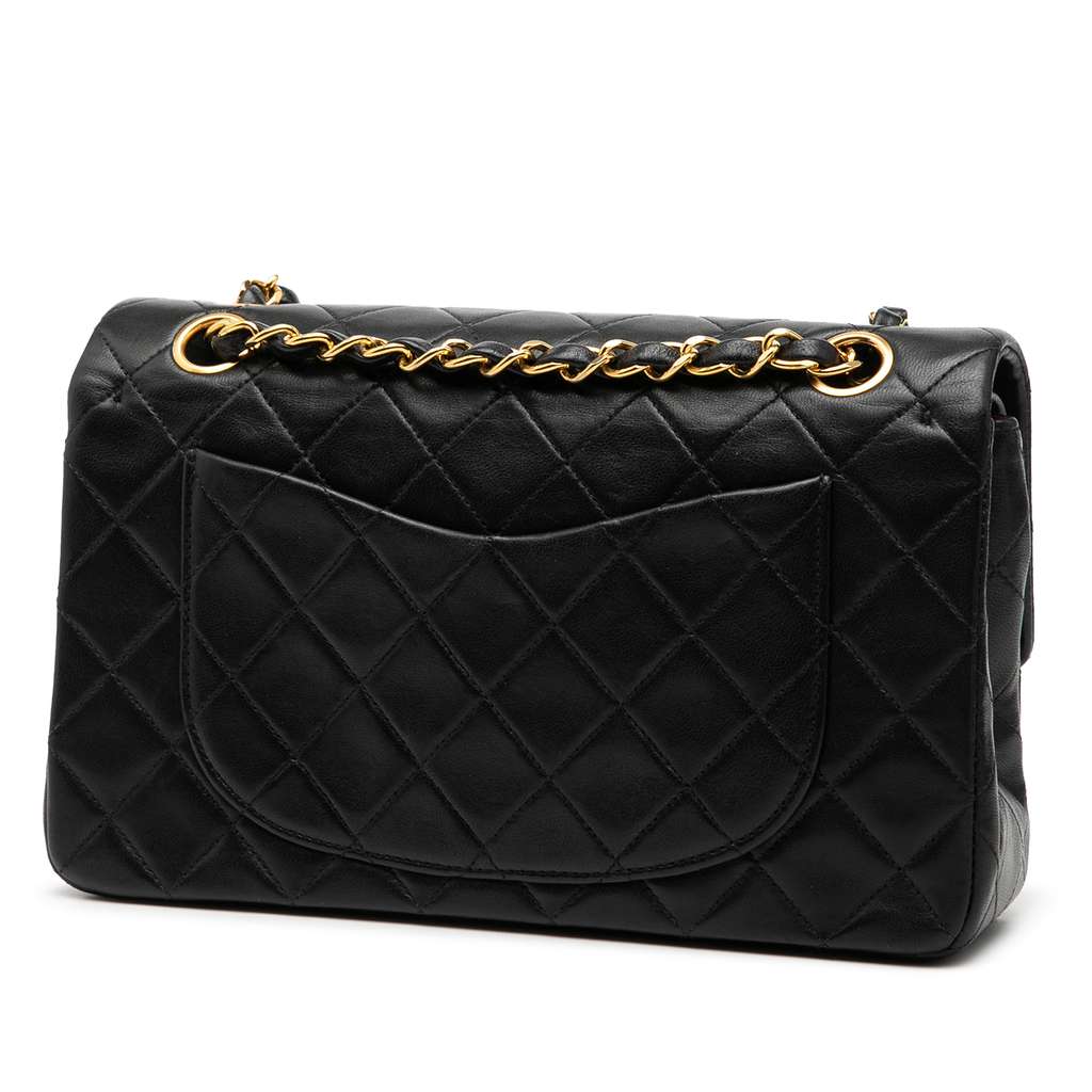 Chanel Small Classic Lambskin Double Flap - 2