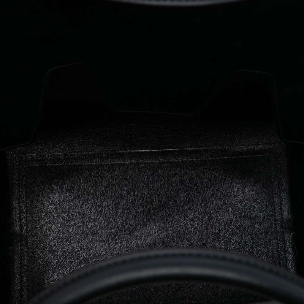 Celine Medium Bicolor Embossed Calfskin Tie Knot Tote - 4