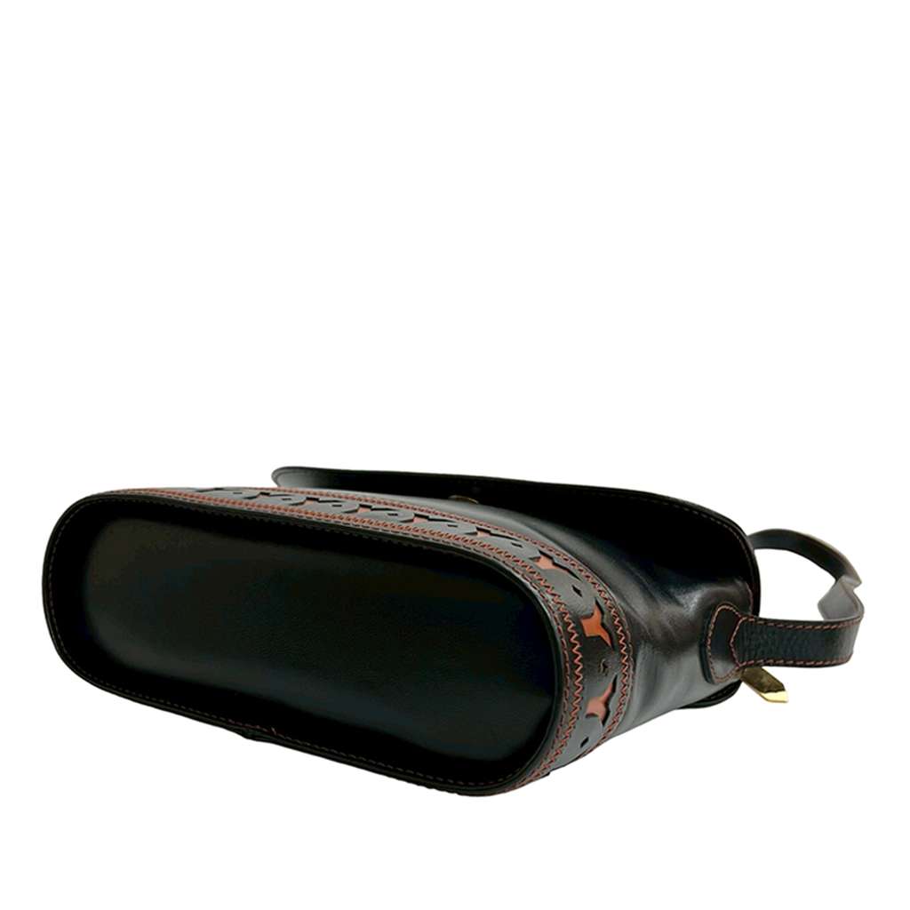 Saint Laurent Leather Cutout Crossbody - 3