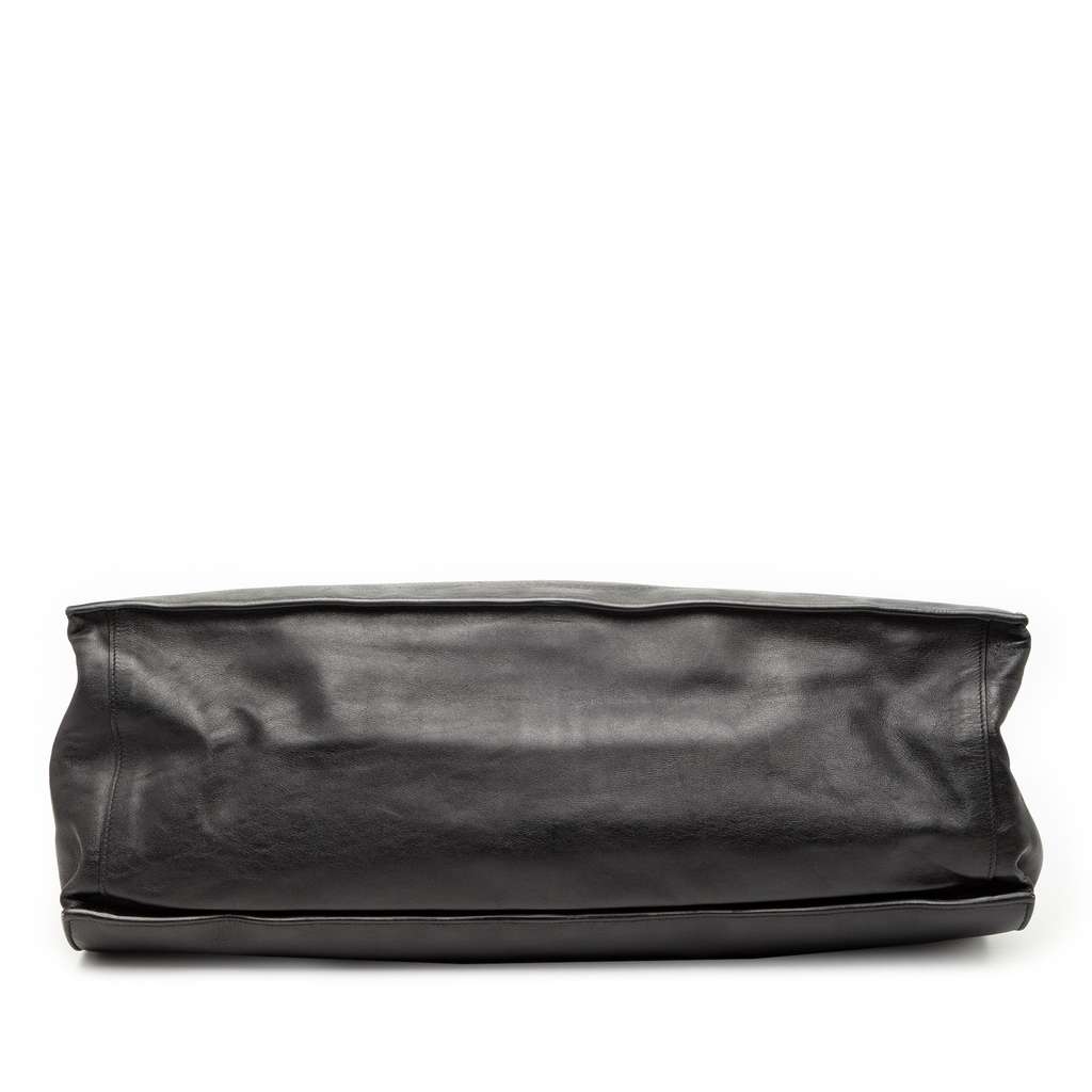 Saint Laurent Large Smooth Calfskin Rive Gauche Tote - 3