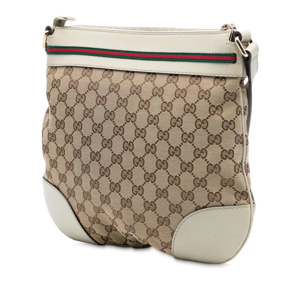 Gucci GG Canvas Web Mayfair Crossbody - 2