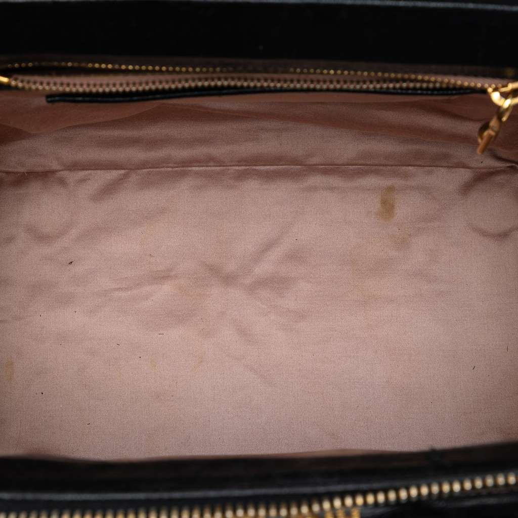 Miu Miu Goatskin Madras Bowler Bag - 4