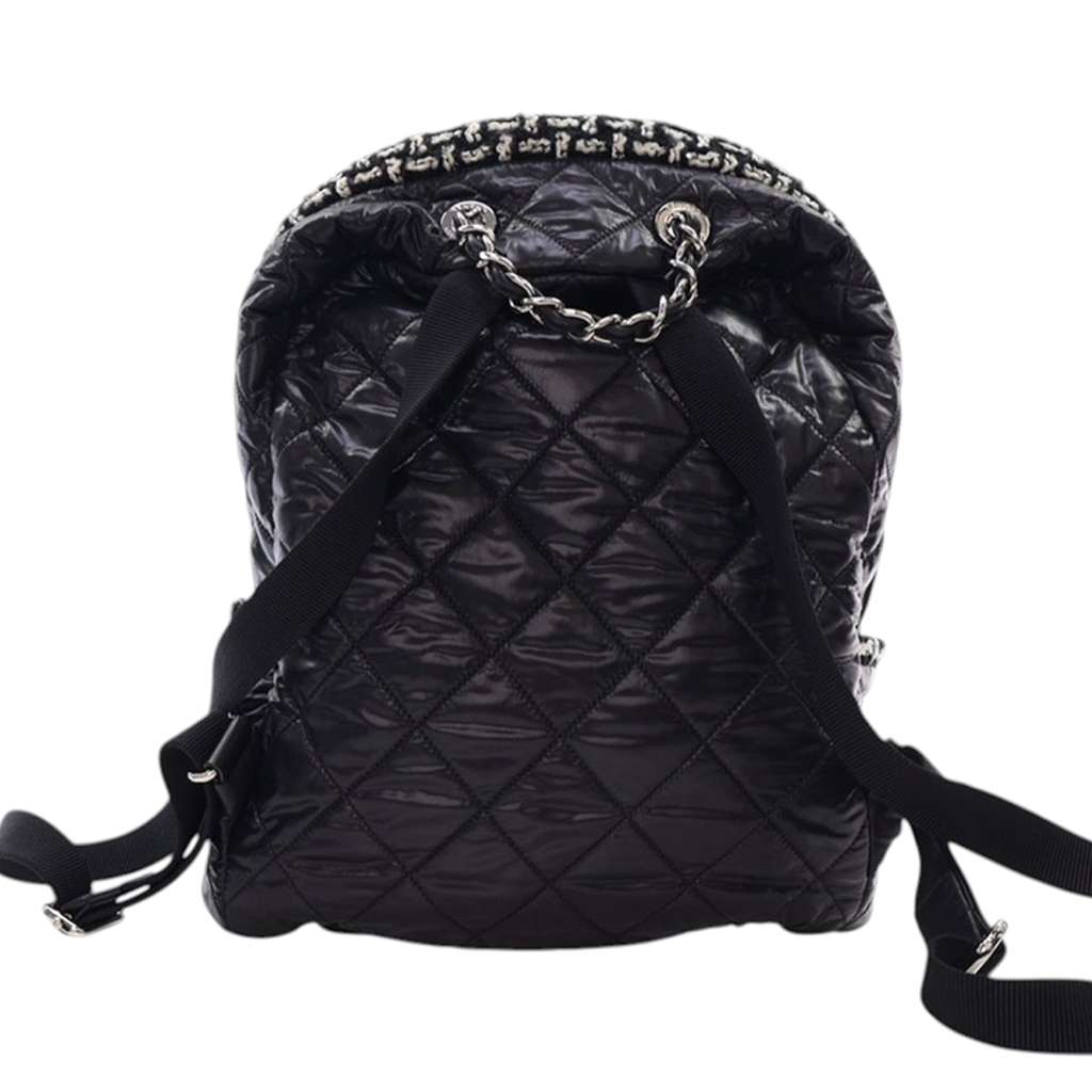Chanel Nylon and Tweed Coco Neige Backpack - 4
