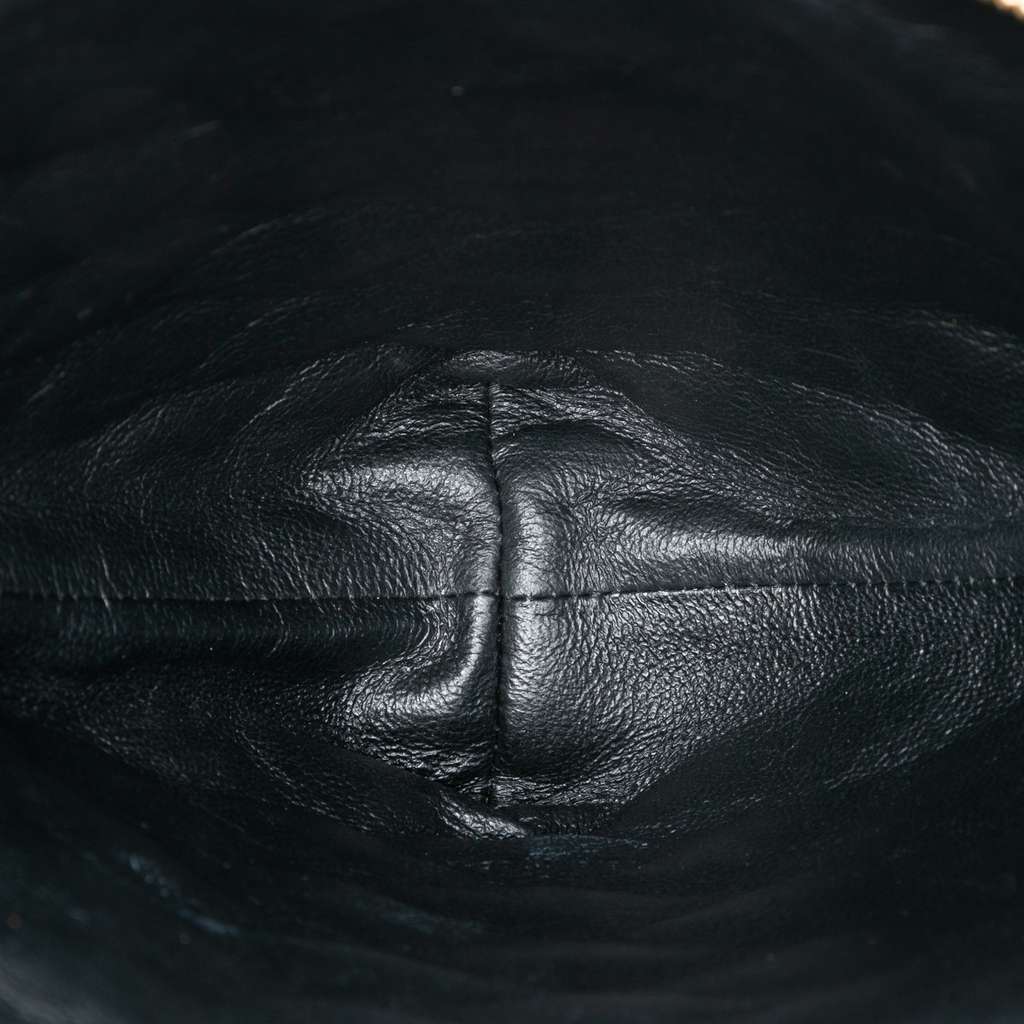 Saint Laurent Large Quilted Lambskin Sade Triangle Pouch - 4