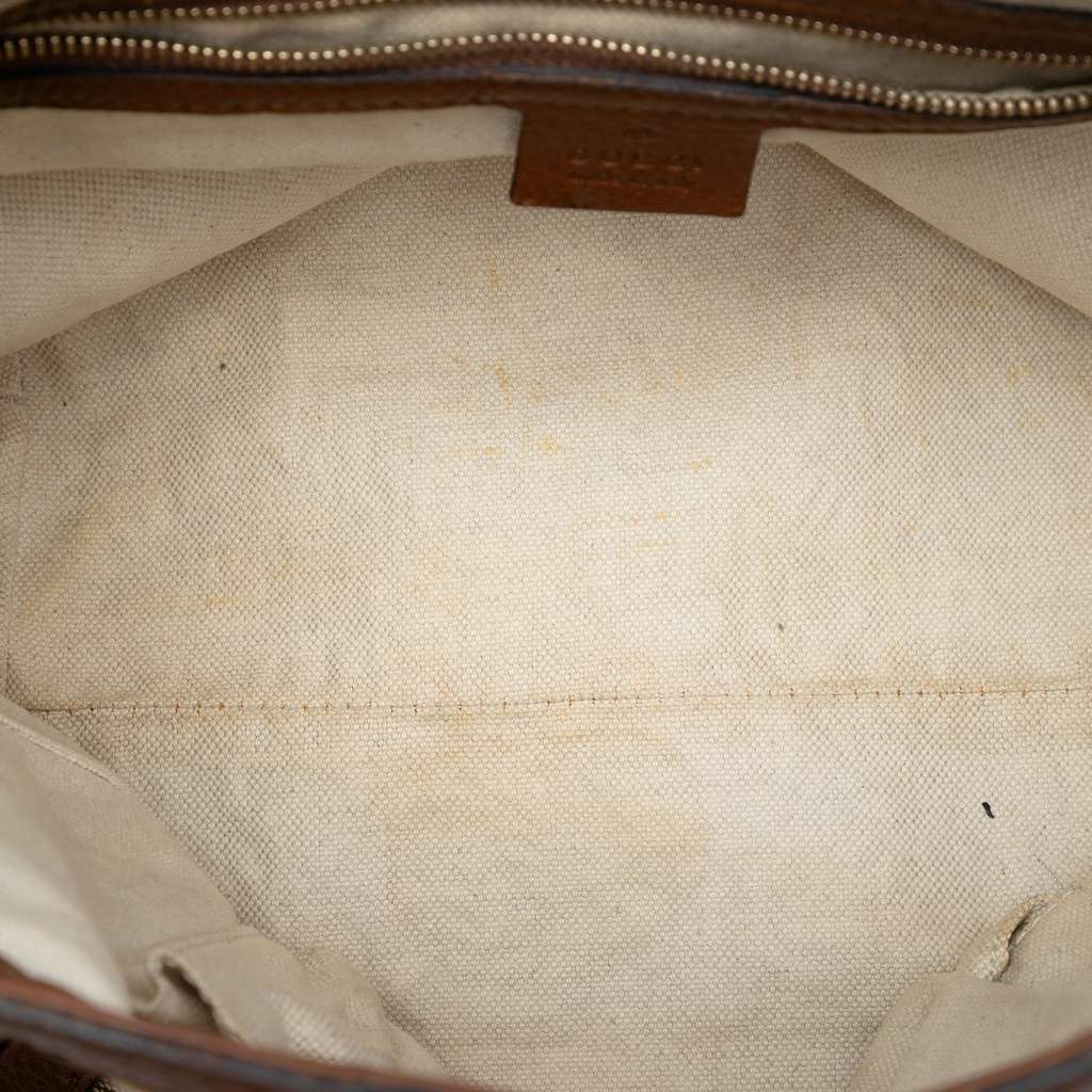 Gucci GG Canvas Bella Flap Satchel - 4