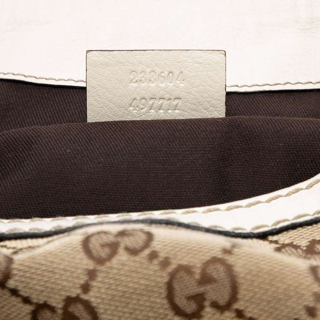 Gucci Large GG Canvas Web New Ladies Hobo - 4