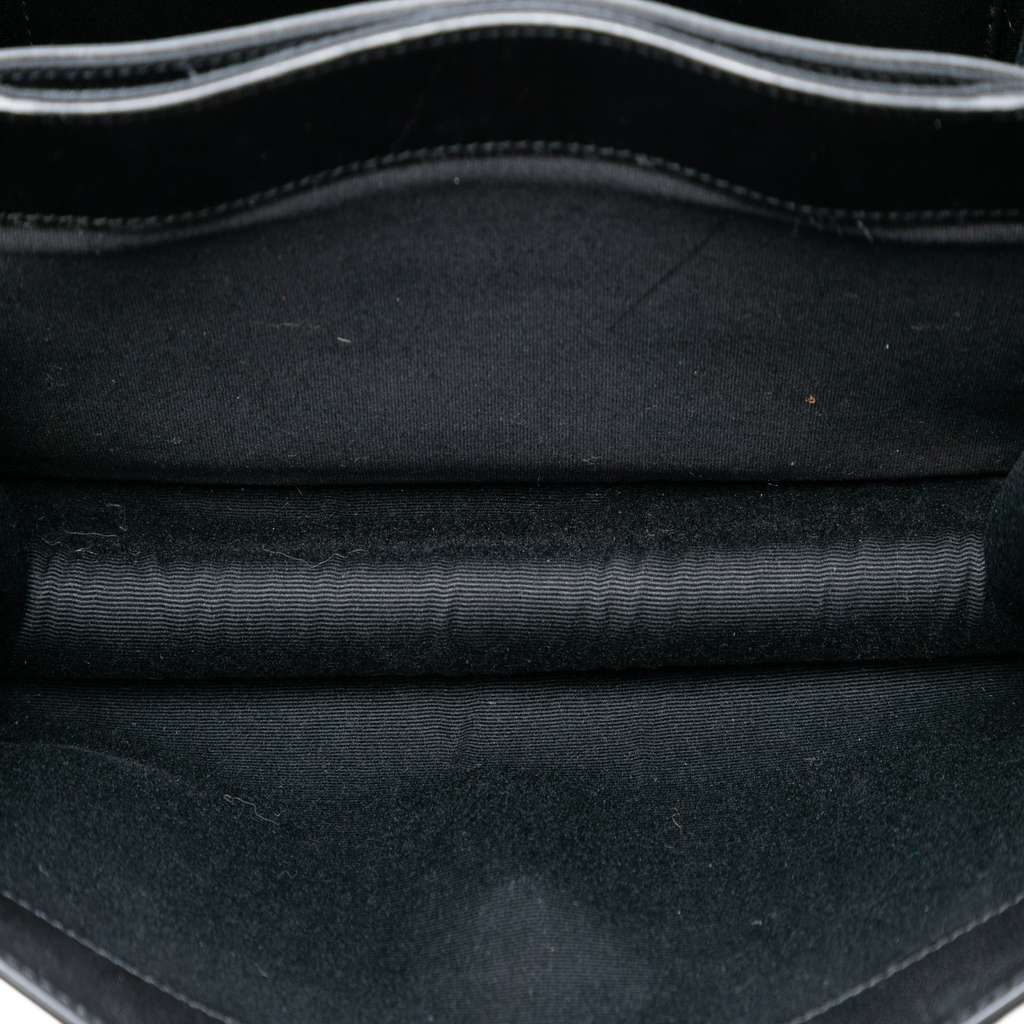 Saint Laurent Lambskin Monogram Flap Crossbody - 4