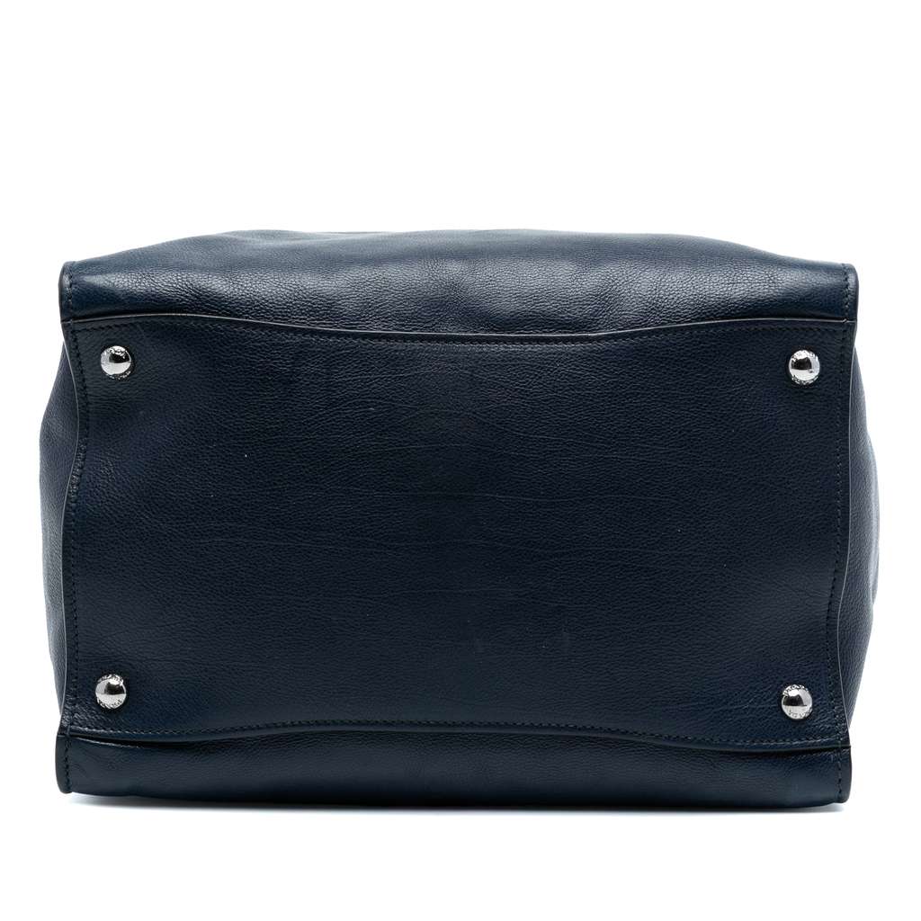 Prada Glace Calf Twin Pocket Double Handle Satchel - 3