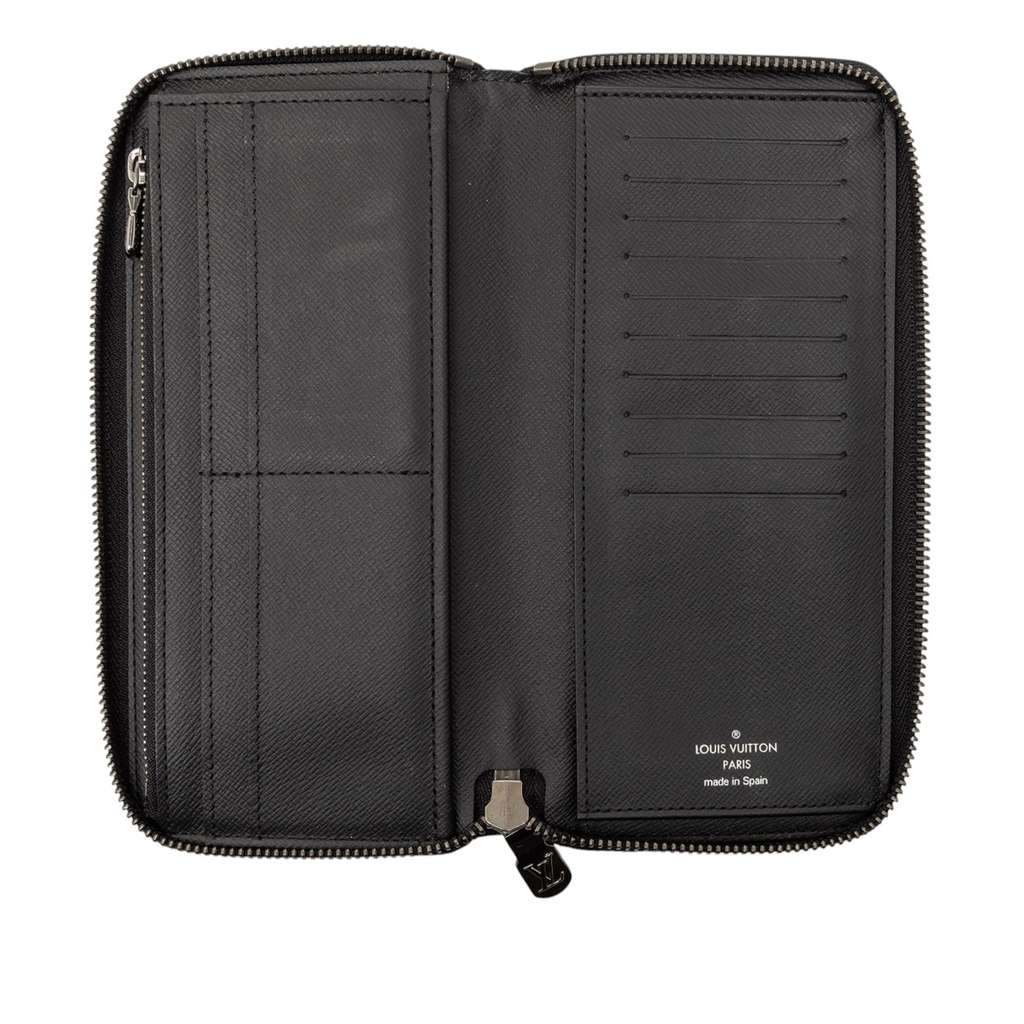 Louis Vuitton Monogram Eclipse Vertical Zippy Wallet - 4