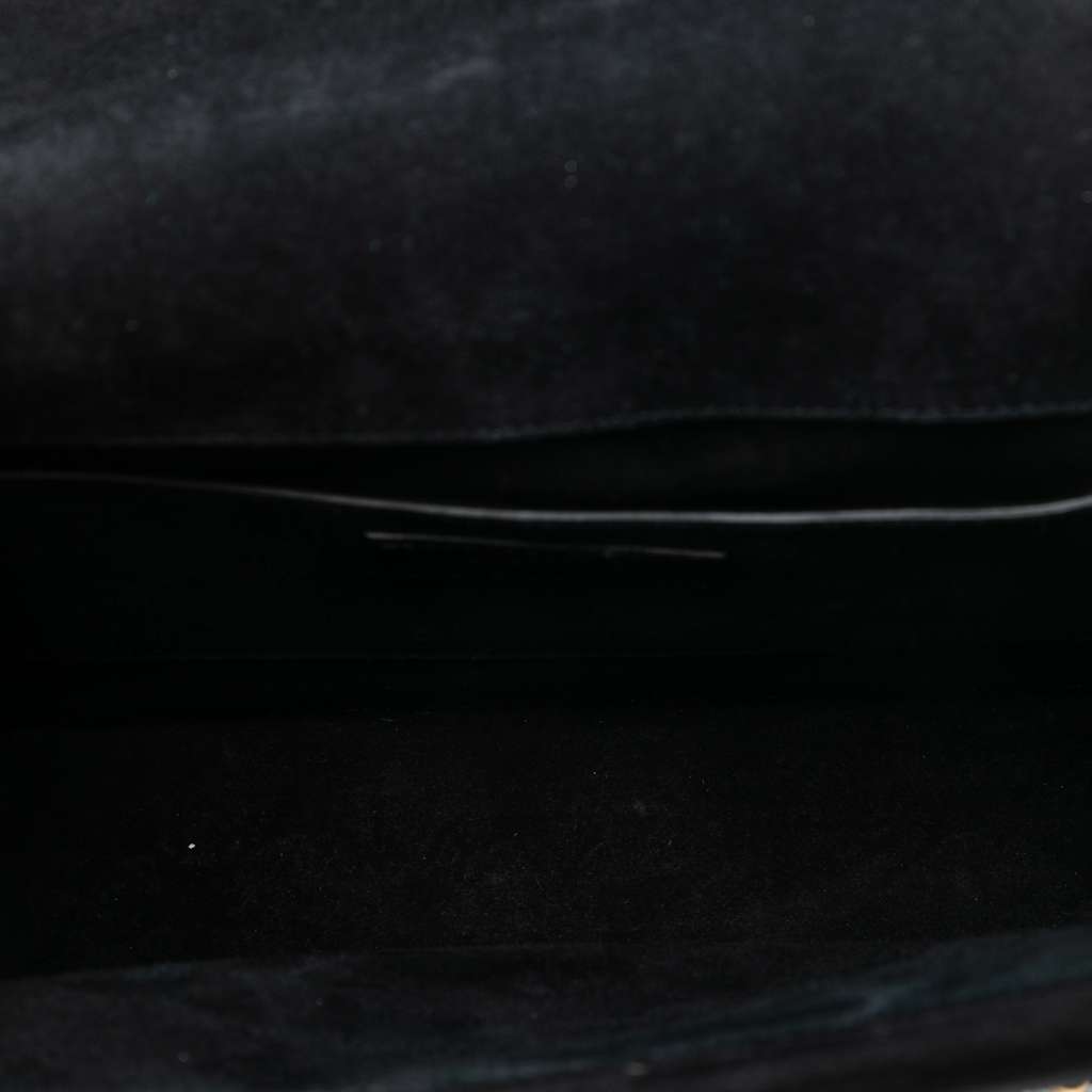 Saint Laurent Medium Studded Suede Monogram Sulpice Crossbody - 4