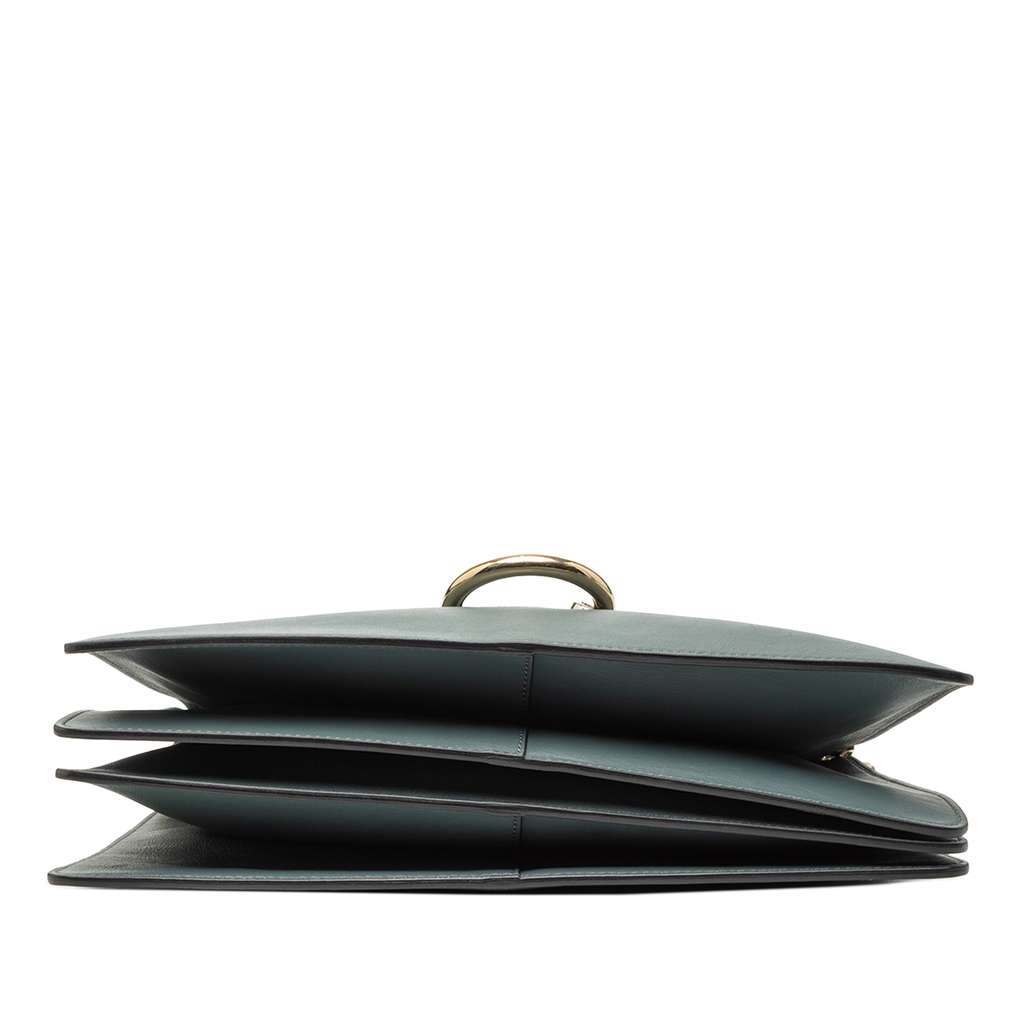 Chloé Medium Calfskin and Suede Faye Crossbody - 3