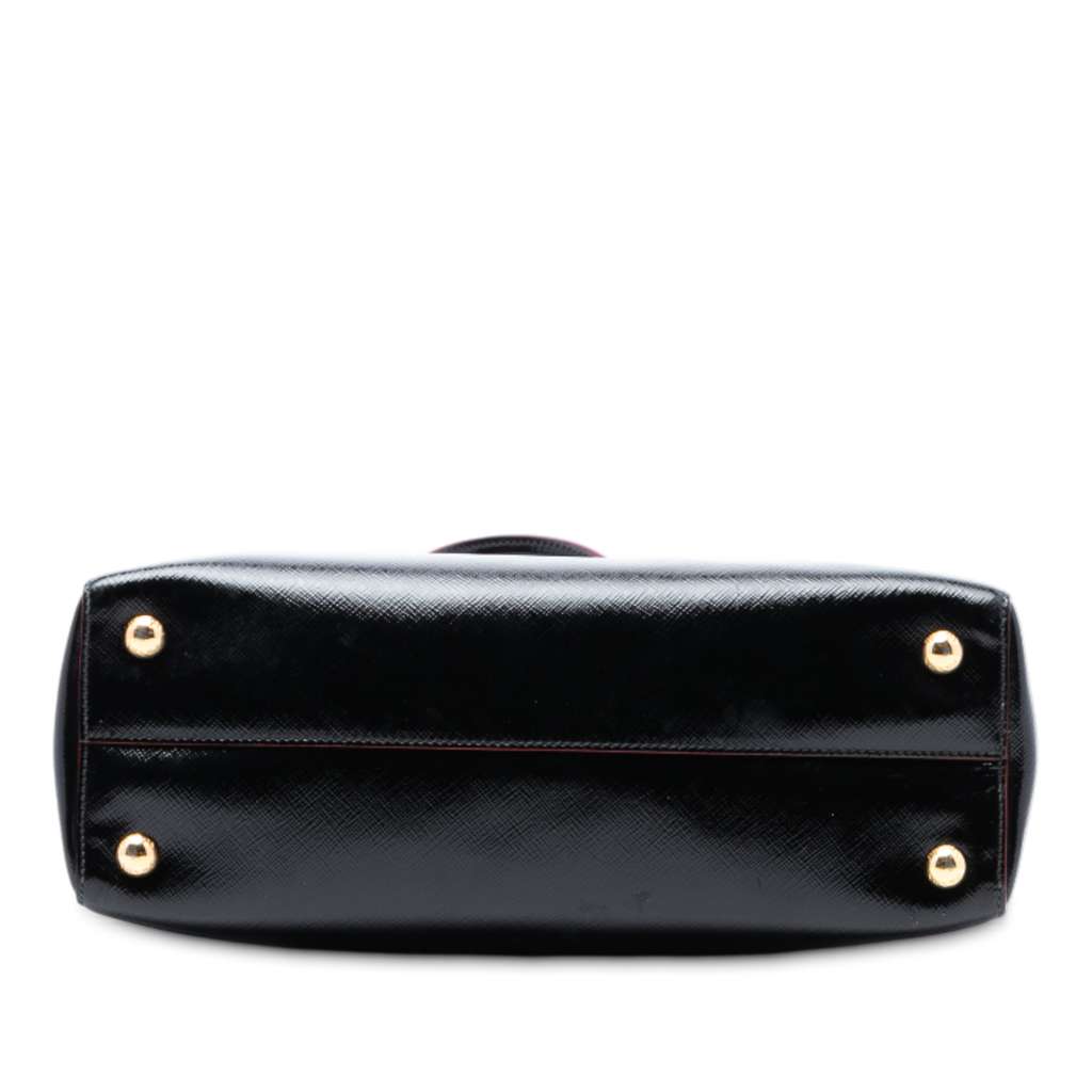Prada Saffiano Vernice Satchel - 3