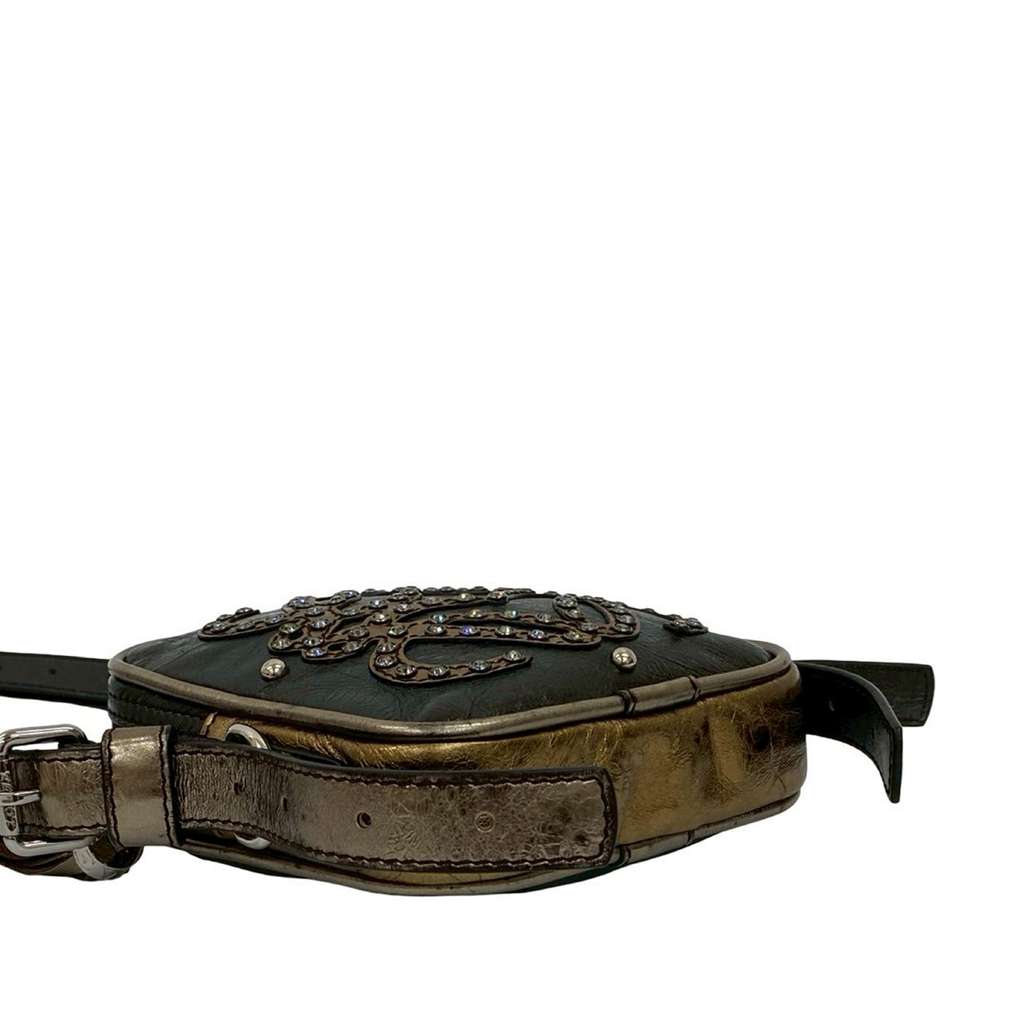 Loewe Mini Jeweled Leather Anagram Tassel Crossbody - 5