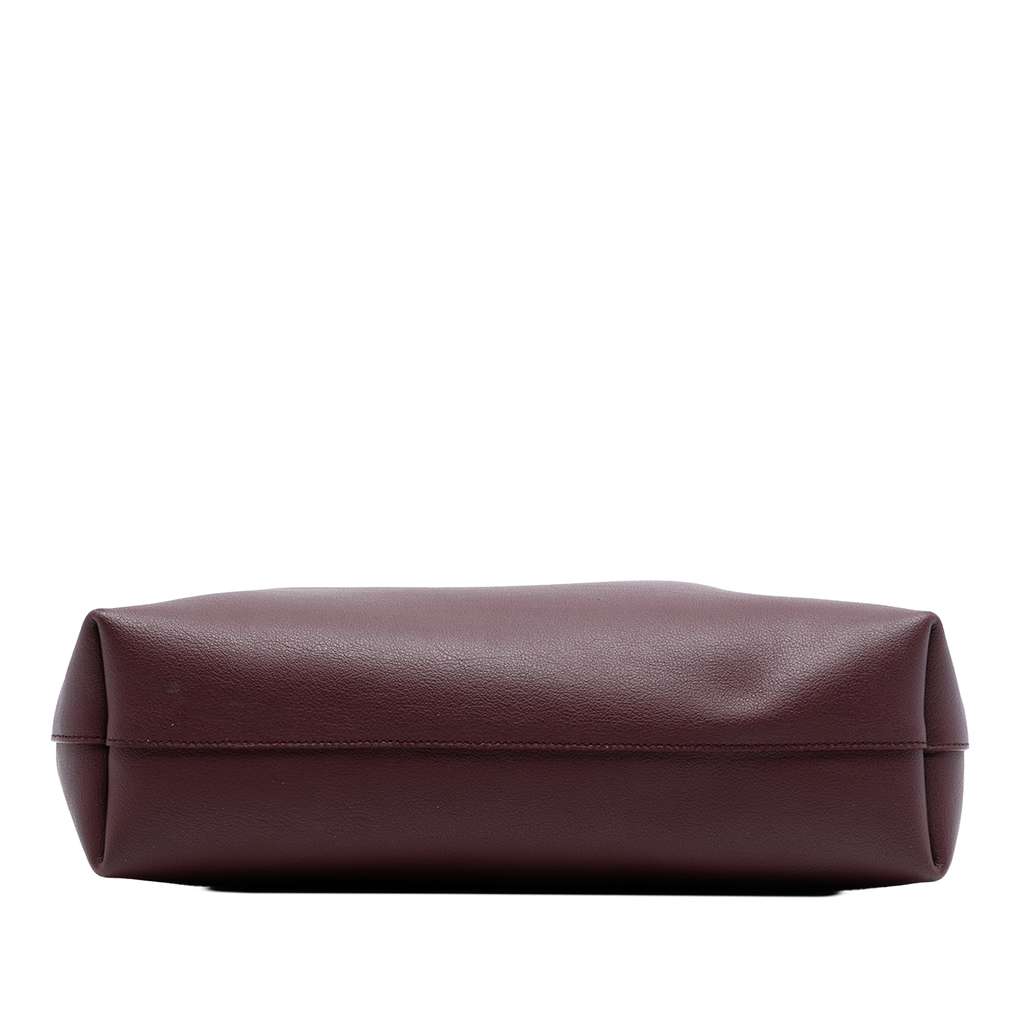 Saint Laurent North South Leather Shopping Tote - 3