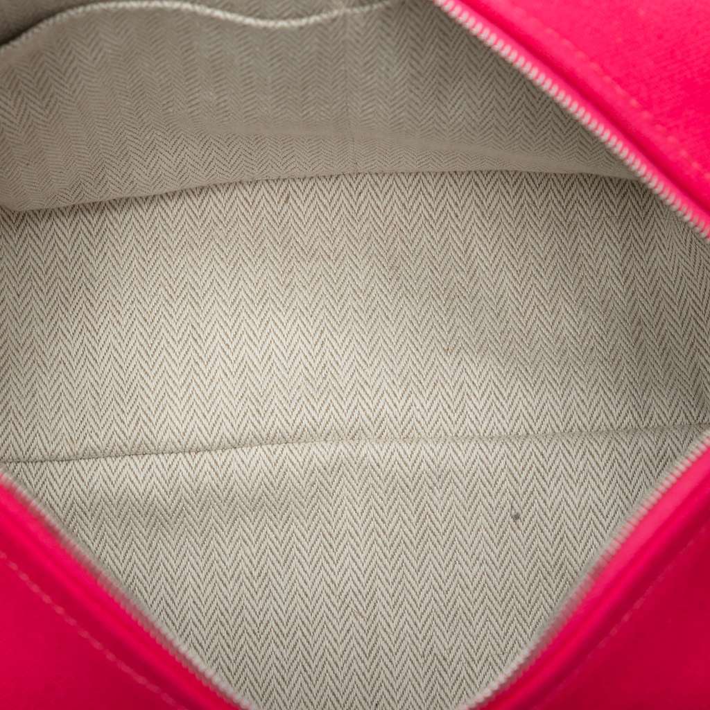 Hermès Small Toile Bride A Brac Case - 4