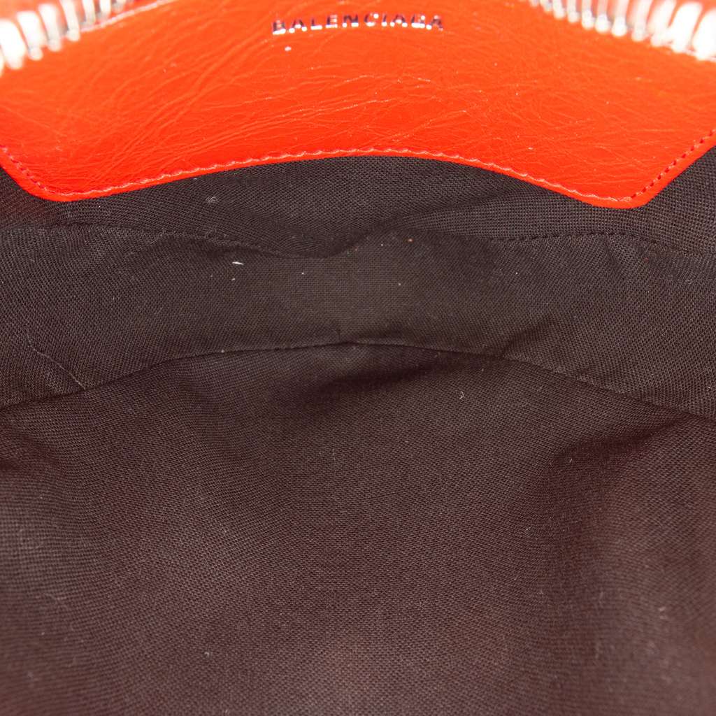 Balenciaga Mini Lambskin Motocross Le Cagole Heart Chain Bag - 4