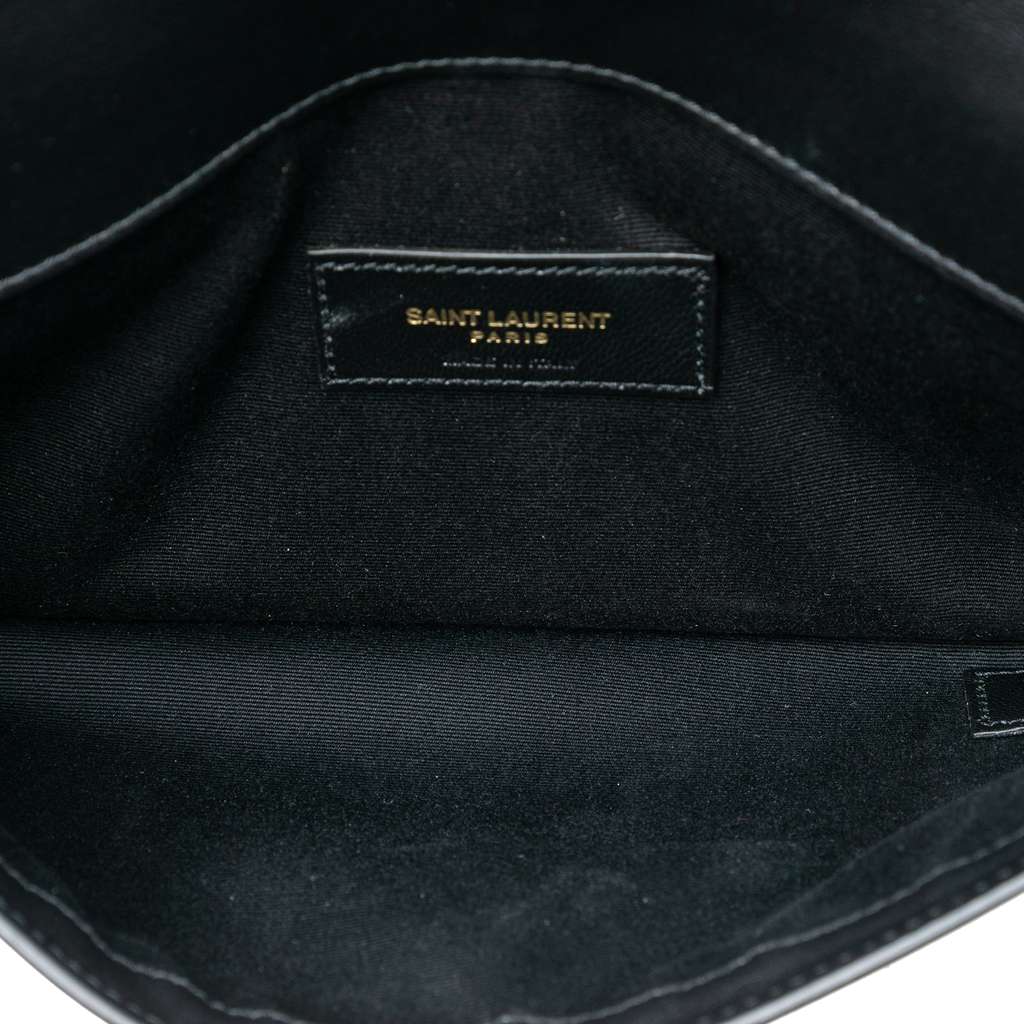 Saint Laurent Canvas Monogram Uptown Pouch - 4