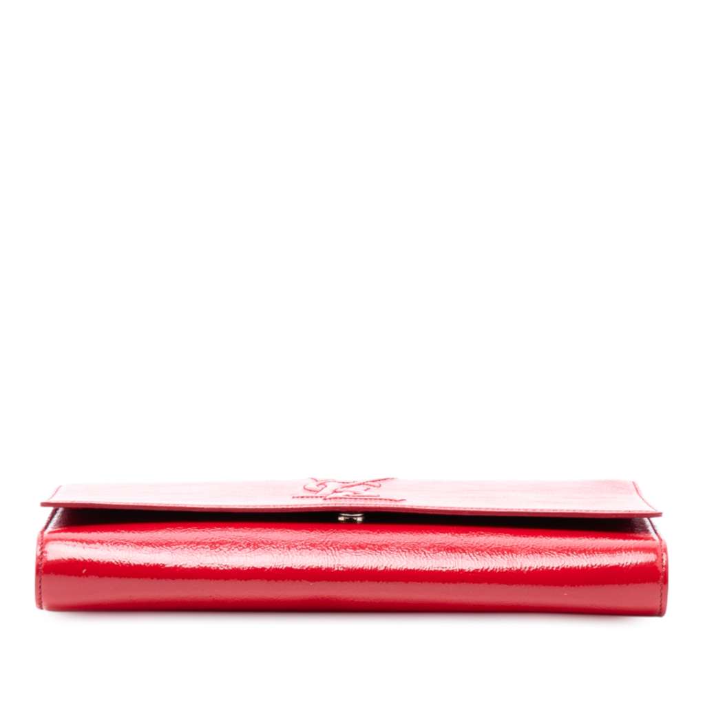 Saint Laurent Patent Belle Du Jour Clutch - 3