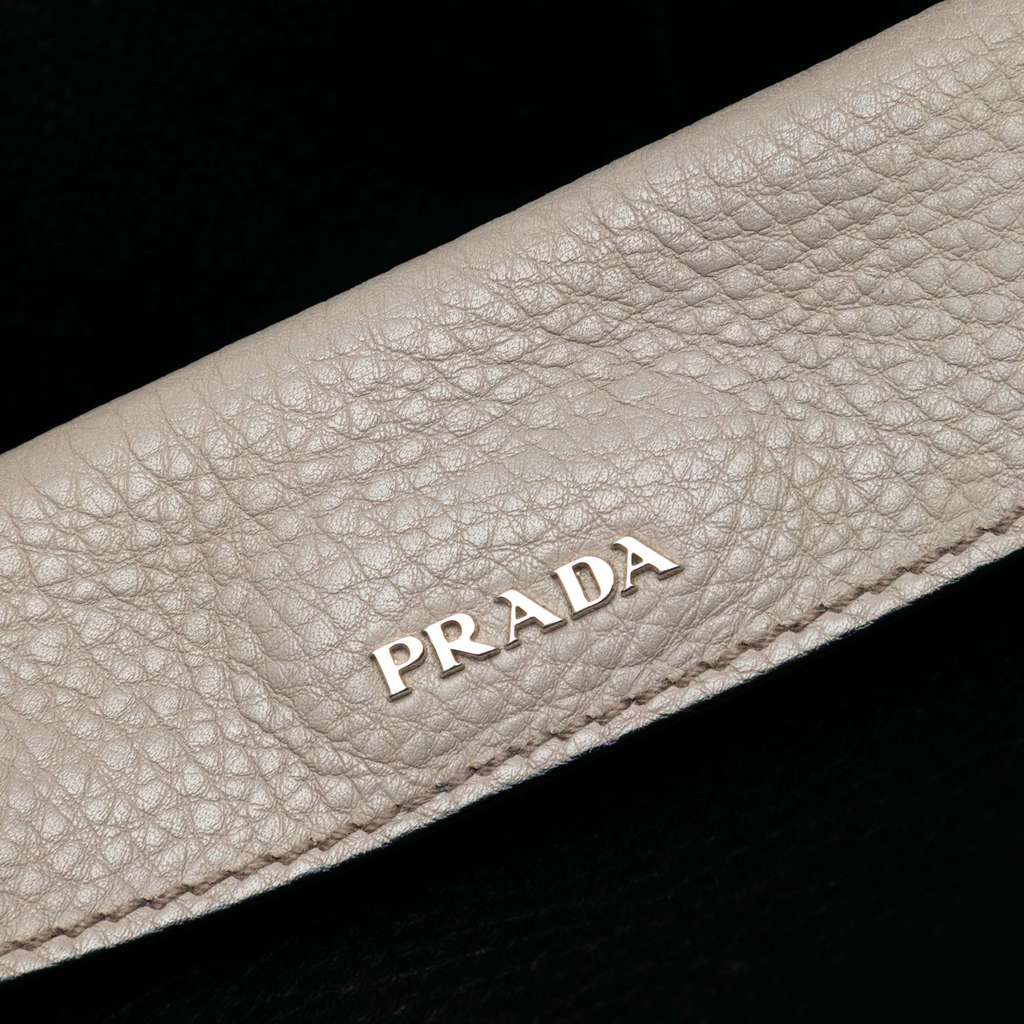 Prada Medium Vitello Daino Cuir Double Handle Satchel - 5