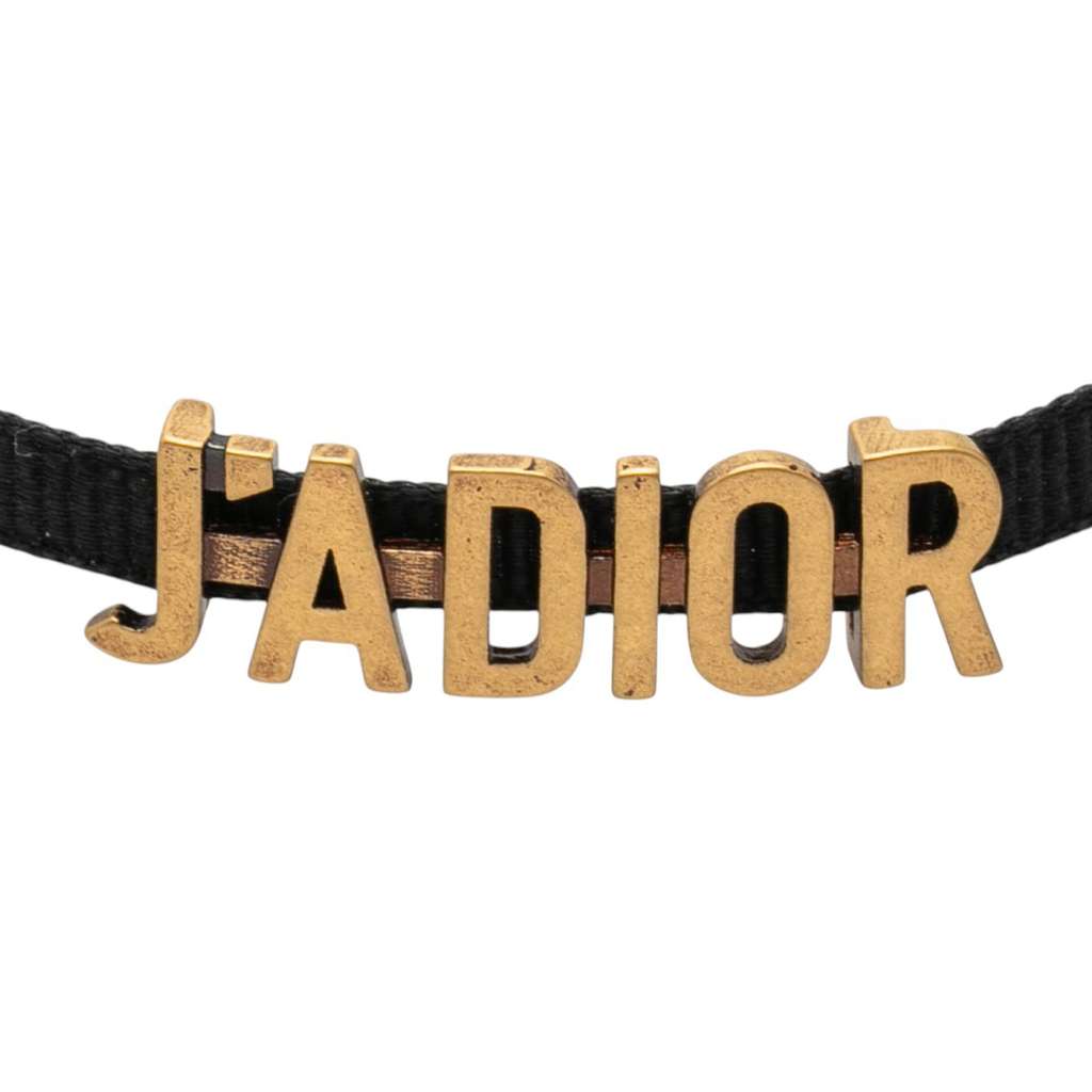 Dior Nylon Grosgrain Ribbon JAdior Choker Necklace - 2