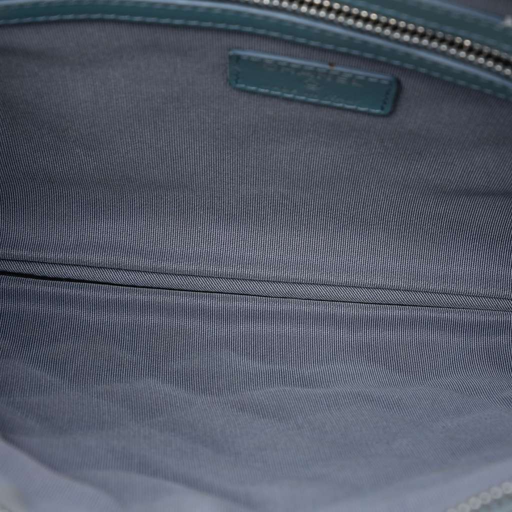 Chanel Medium Quilted Metallic Aged Calfskin O Case Clutch - 4